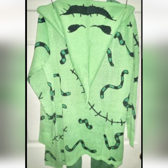 DISNEY THE NIGHTMARE BEFORE CHRISTMAS HOODED CARDIGAN 4 4X 26 - Picture 5 of 5